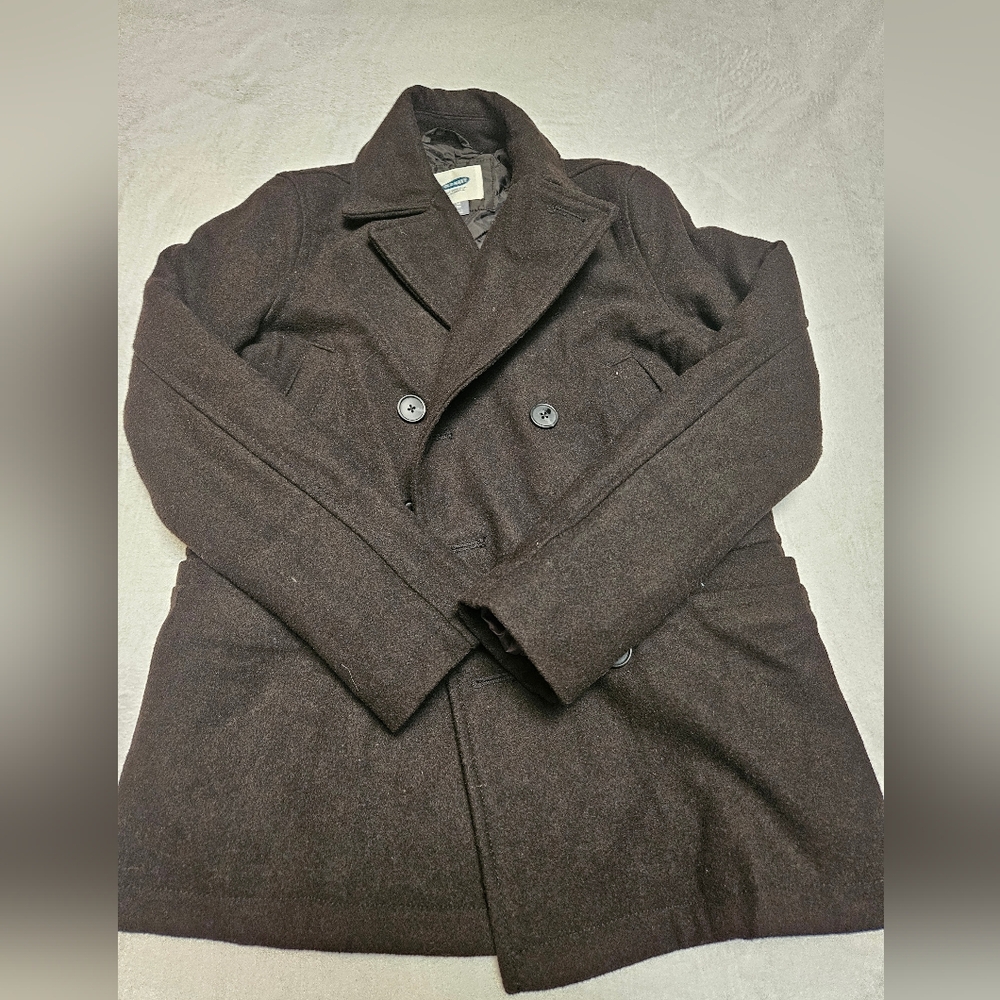 Old Navy Black Pea Coat